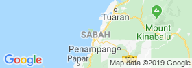 Kota Kinabalu map